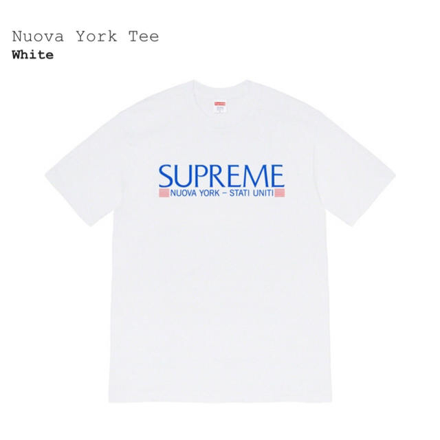 Supreme(シュプリーム)のシュプリーム　Nuova York Tee メンズのトップス(Tシャツ/カットソー(半袖/袖なし))の商品写真