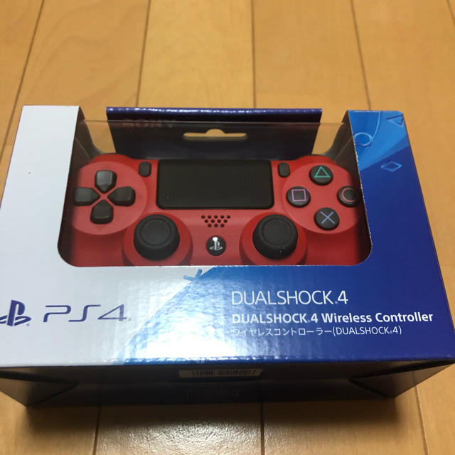 【純正品】PS4 コントローラー(DUALSHOCK 4) マグマ・レッド