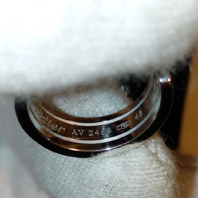 Cartier(カルティエ)のカルティエ☆C2リング☆本日限定価格！ レディースのアクセサリー(リング(指輪))の商品写真