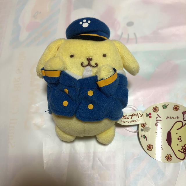 ポムポムプリン - ポムポムプリン ボールチェーンぬいぐるみの通販 by