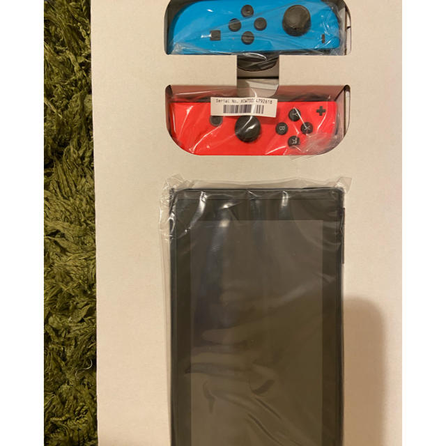 Nintendo Switch JOY-CON(L)ネオンブルー/Rネオンレッド家庭用ゲーム機本体