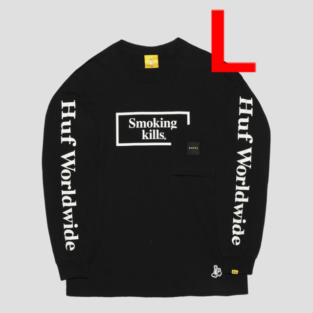 HUFのHUF×HUF×#FR2 Smoking kills POC LongsleeveTEE