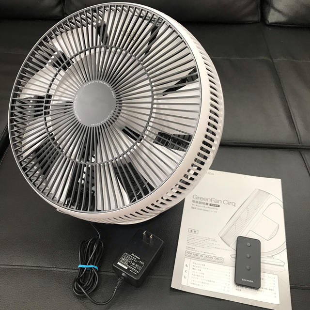 新品未開封！　バルミューダ　EGF-3400-WK Green Fan Cirq