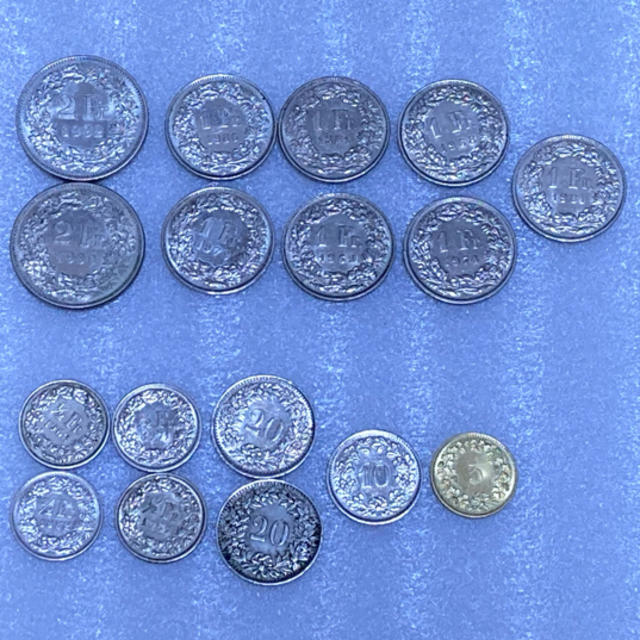 スイスフラン硬貨 各種 合計17枚の通販 By ろび Shop ラクマ スイスフラン硬貨 各種 合計17枚の通販 By ろび Shop ラクマ