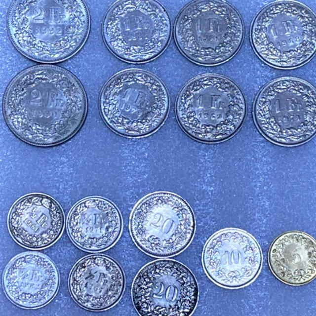 スイスフラン硬貨 各種 合計17枚の通販 By ろび Shop ラクマ スイスフラン硬貨 各種 合計17枚の通販 By ろび Shop ラクマ