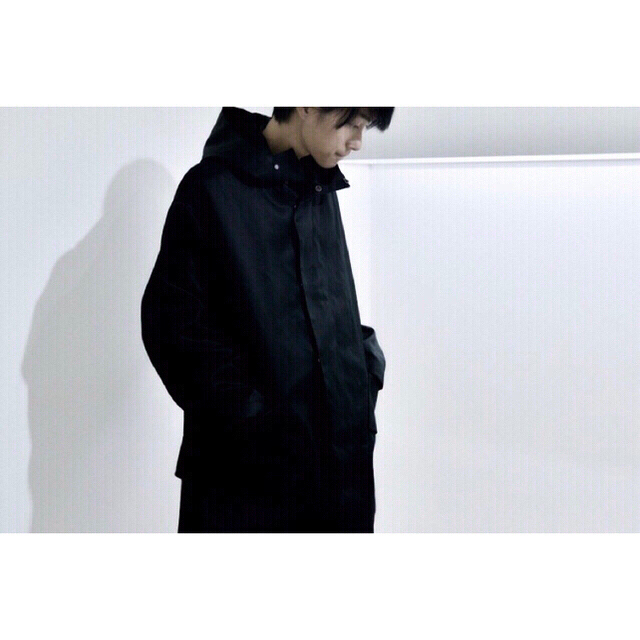 COMOLI(コモリ)のSOUMO COAT BLACK  メンズのジャケット/アウター(モッズコート)の商品写真