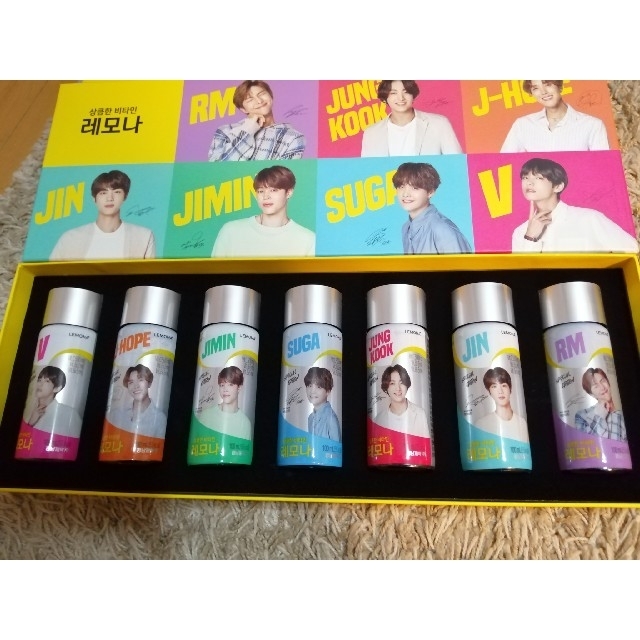 防弾少年団(BTS)(ボウダンショウネンダン)の韓国限定 LEMONA x BTS レモナ ドリンク SPECIAL ED 食品/飲料/酒の健康食品(ビタミン)の商品写真