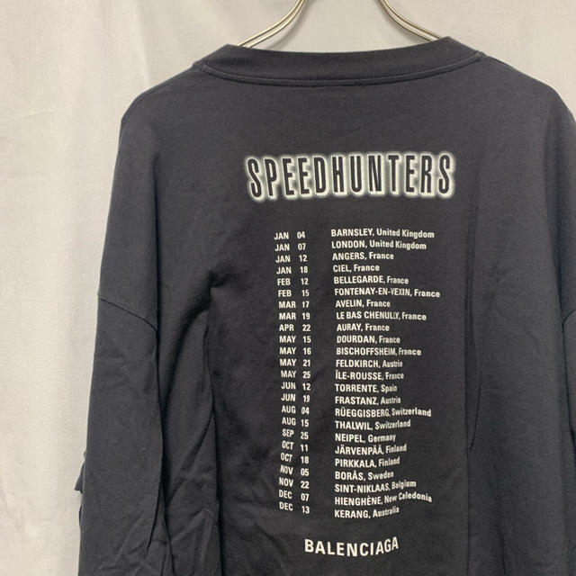 Balenciaga(バレンシアガ)の確実正規品 BALENCIAGA バレンシアガ スピードハンターズ ロンT XL メンズのトップス(Tシャツ/カットソー(七分/長袖))の商品写真