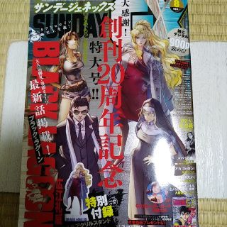 ショウガクカン(小学館)のサンデージェネックス8月号＋付録(漫画雑誌)