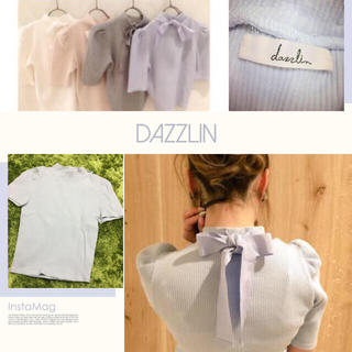 ダズリン(dazzlin)のdazzlin バックリボントップス(Tシャツ(半袖/袖なし))