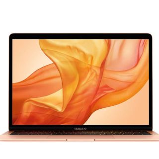 アップル(Apple)の【新品未使用未開封】MacBook Air 13.3インチ 2019 ゴールド(ノートPC)