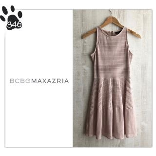 ビーシービージーマックスアズリア(BCBGMAXAZRIA)のjorhさま専用　346◆BCBG 🇺🇸◆パンチング ワンピース◆(ミニワンピース)