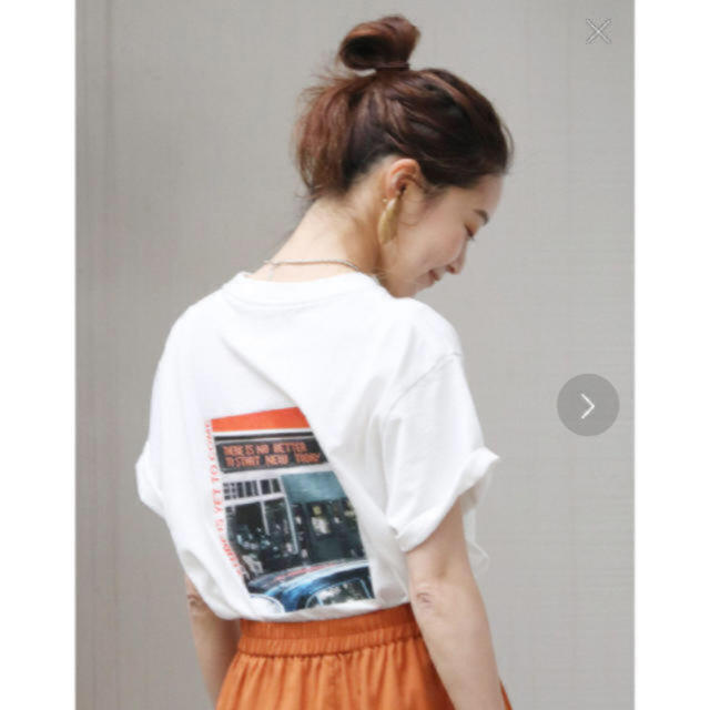 Ungrid(アングリッド)の新品未使用☆Ungrid カラーフォトTee レディースのトップス(Tシャツ(半袖/袖なし))の商品写真