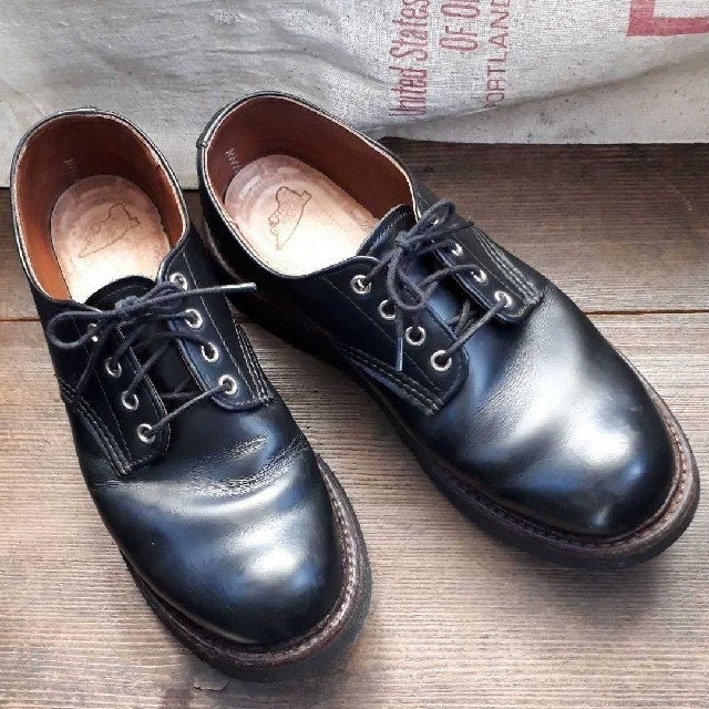 REDWING(レッドウィング)のたくまん様専用  レッドウィング　ポストマンシューズ　プレーントゥ メンズの靴/シューズ(ブーツ)の商品写真