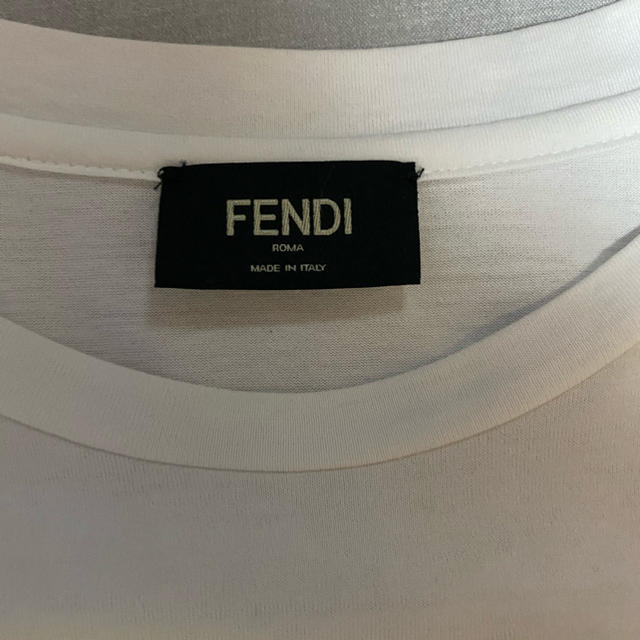 FENDI☆フェンディ ☆蛍光ロゴ☆ジャージスウェット☆Ｍサイズ美品