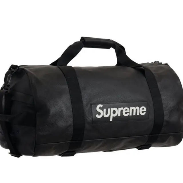 supreme nike leather duffle bag