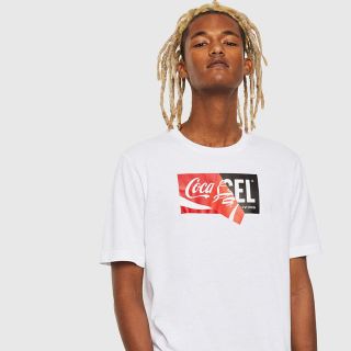 ディーゼル(DIESEL)のdiesel コカコーラコラボTシャツ(Tシャツ/カットソー(半袖/袖なし))