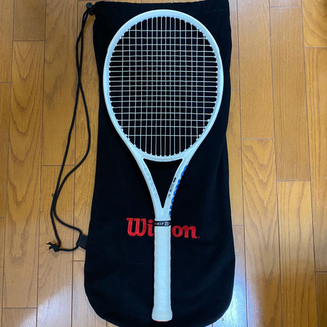 wilson - ウィルソン テニスラケットULTRA 100 L White in White の+