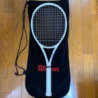 ウィルソン(wilson)のウィルソン　テニスラケットULTRA 100 L White in White (ラケット)