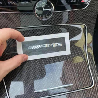 3Dバッジメルセデスベンツ AMG エンブレム (車内アクセサリ)