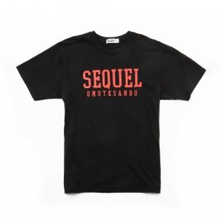 フラグメント(FRAGMENT)の【新品未開封】SEQUEL OMOTESANDO Tシャツ黒×赤サイズL (Tシャツ/カットソー(半袖/袖なし))