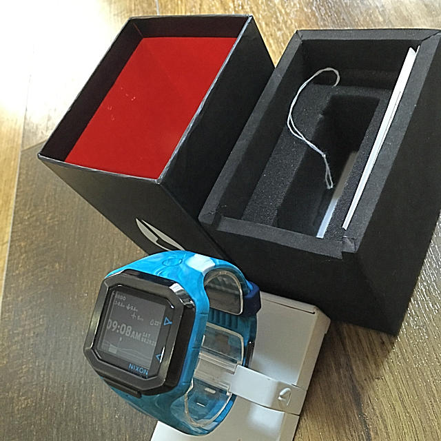 NIXON - 【サーフィン】NIXON ULTRA TIDE MARBLE BLUE 腕時計の NIXON - 【サーフィン】NIXON ULTRA TIDE MARBLE BLUE 腕時計の