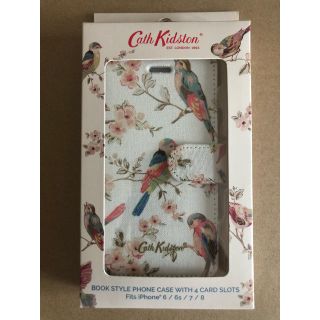 キャスキッドソン(Cath Kidston)の【新品】キャスキッドソン iPhone スマホケース　手帳型(iPhoneケース)