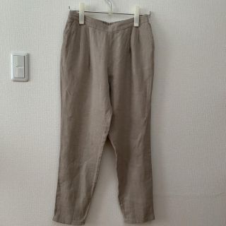 エヴァムエヴァ(evam eva)のevam eva linen tuck pants(カジュアルパンツ)