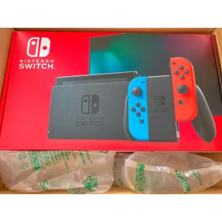 ニンテンドースイッチ(Nintendo Switch)のNintendo Switch JOY-CON(L) ネオンブルー/(R) ネオ(家庭用ゲーム機本体)