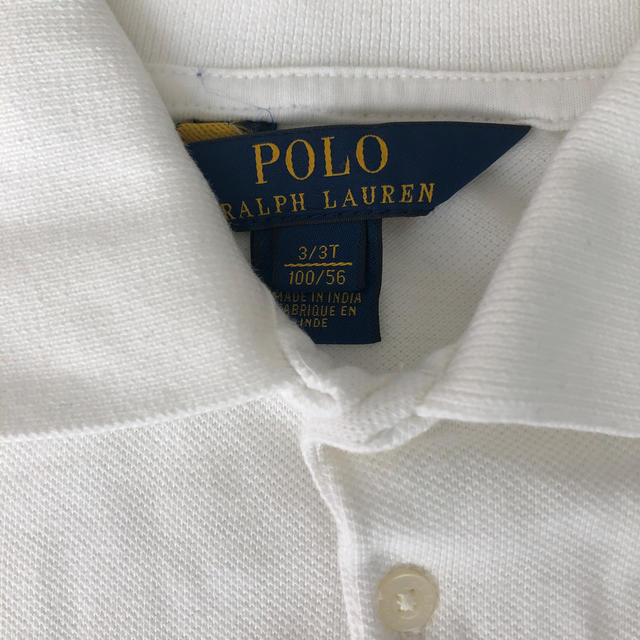 POLO RALPH LAUREN(ポロラルフローレン)のラルフローレンポロシャツ100センチ キッズ/ベビー/マタニティのキッズ服女の子用(90cm~)(Tシャツ/カットソー)の商品写真