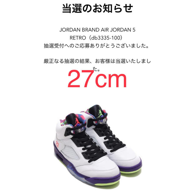 Air Jordan 5 Retro Ghost Green 新品未使用