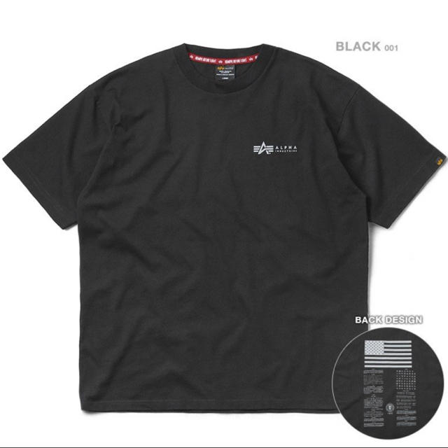 ALPHA INDUSTRIES(アルファインダストリーズ)のmaruko様専用 ALPHA INDUSTRIES 厚手Tシャツ 黒　Sサイズ メンズのトップス(Tシャツ/カットソー(半袖/袖なし))の商品写真