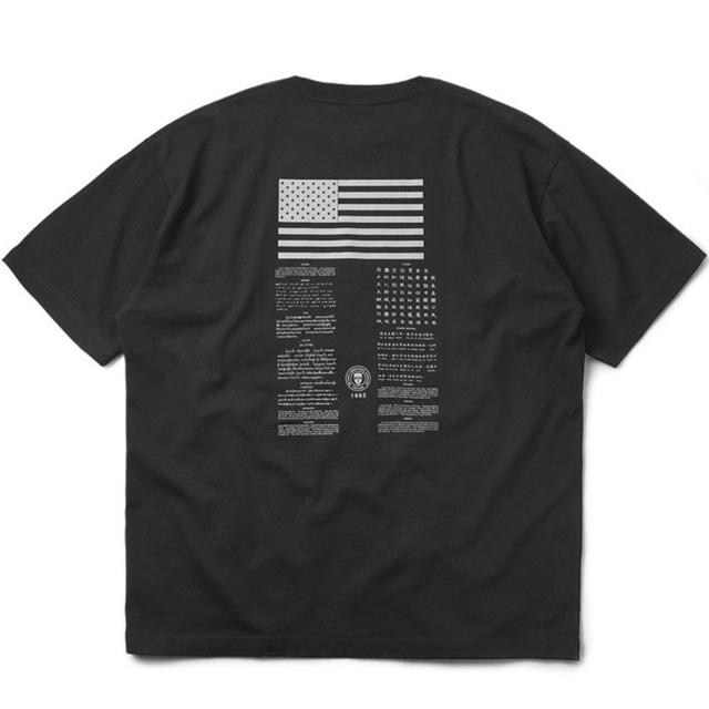 ALPHA INDUSTRIES(アルファインダストリーズ)のmaruko様専用 ALPHA INDUSTRIES 厚手Tシャツ 黒　Sサイズ メンズのトップス(Tシャツ/カットソー(半袖/袖なし))の商品写真