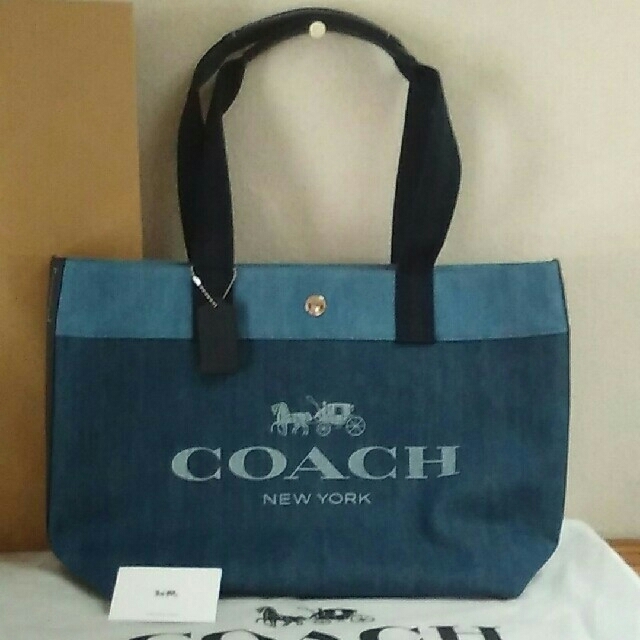 COACH　デニムトートバック　新品未使用トートバッグ