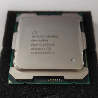 intel Xeon E5-1603v4 4C4T 2.8GHz バルク(PCパーツ)