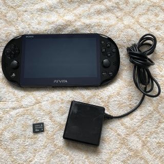 プレイステーションヴィータ(PlayStation Vita)のPSP vita  PCH-2000 本体 メモリ付(携帯用ゲーム機本体)