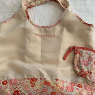 ローラアシュレイ(LAURA ASHLEY)のローラアッシュレイ　エコバッグ　ポーチ付き(エコバッグ)