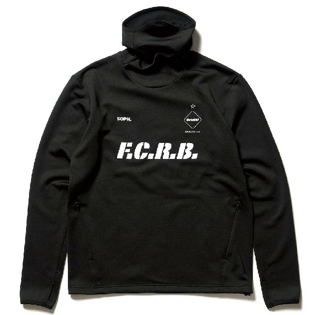 トップスF.C.Real Bristol NECK GAITER L BLACK