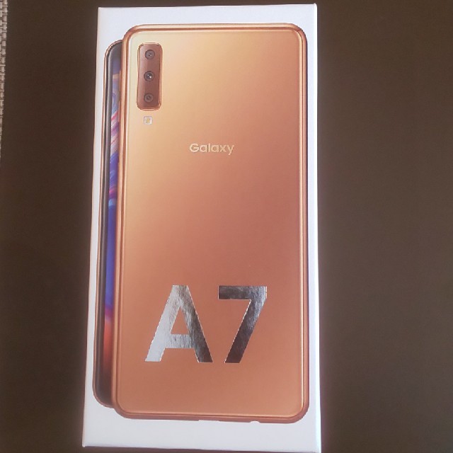 GALAXY A7 ｺﾞｰﾙﾄﾞ