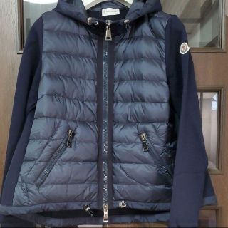 モンクレール(MONCLER)の新品　MONCLER　マグリアカーディガンxs　ハイブリッドダウンライトダウン(ダウンジャケット)