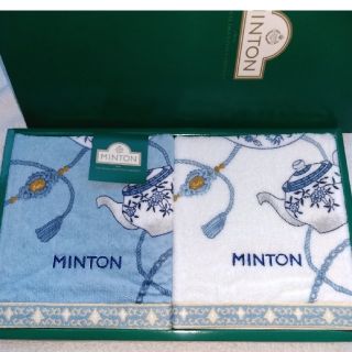 ミントン(MINTON)の【022】MINTON ハンドタオル ２枚セット(タオル/バス用品)