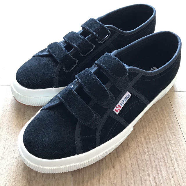 SUPERGA(スペルガ)のスペルガ　レディース スエード　ストラップ　スニーカー レディースの靴/シューズ(スニーカー)の商品写真