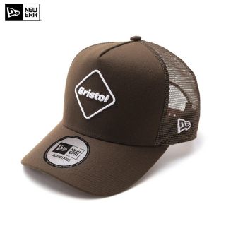 エフシーアールビー(F.C.R.B.)のFCRB 20AW NEW ERA EMBLEM MESH CAP BROWN(キャップ)