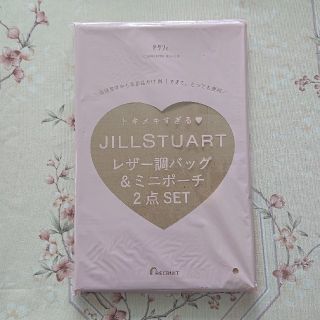 ジルスチュアート(JILLSTUART)のJILLSTUART レザー調バッグ&ミニポーチ2点SET(ポーチ)