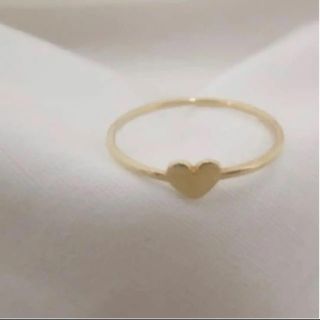 新品・未使用　松田未来さん愛用♡luijewelry  heart ring♡(リング(指輪))