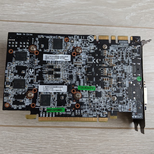 GALAX GEFORCE GTX 970 GAMER OC4GB DDR5 スマホ/家電/カメラのPC/タブレット(PCパーツ)の商品写真