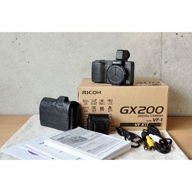 【箱説】リコー RICOH GX200 VF KIT （作例あり）