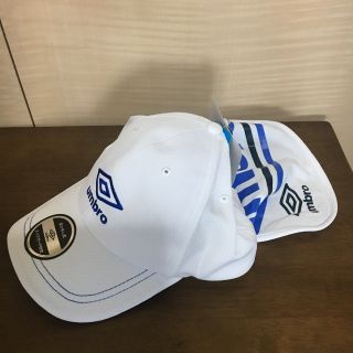 アンブロ(UMBRO)の新品、未使用、タグ付  Ｊr .ネックガードキャップ アンブロ(サッカー)