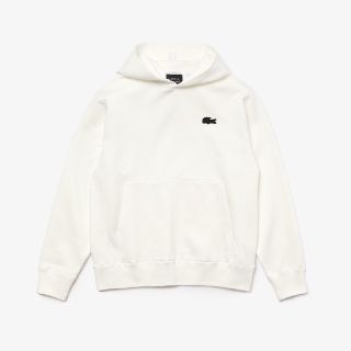 マスターマインドジャパン(mastermind JAPAN)のLacoste x mastermind JAPAN スウェット　フーディー白L(パーカー)