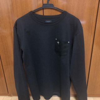 ショット(schott)のschott  レザーポケット　ワンスターリベット　長袖Tシャツ(Tシャツ/カットソー(七分/長袖))